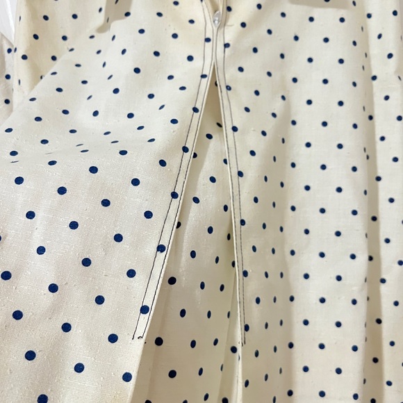Vintage 1960’s Junior House polka dots jacket with skirt 2pc. - Picture 6 of 16